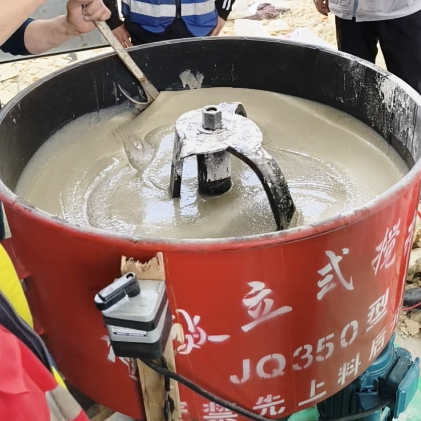 琼山汽轮机余热压缩机导热油设备底座耐高温环氧树脂灌浆料